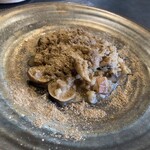 Restaurant Laplace - 【前菜２】
      　・茸づくし伊賀米リゾット、
      　　ポルチーニ茸パウダー掛け