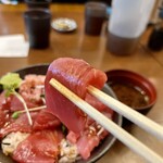 ひびの食堂 - マグロ丼　大盛り