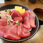 ひびの食堂 - マグロ丼　大盛り