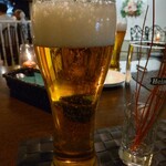 GRATIA - 乾杯。キリン一番搾り生ビール (大) ¥840