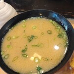 玄海寿司 本店 - カニ汁。
