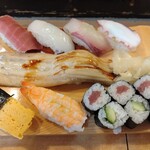 玄海寿司 本店 - 黒潮にぎり。