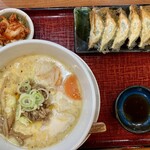 老家 - テールラーメンセット（パイタン）