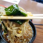 Te Uchi Soba Hana Machi Soba Ten - つけたぬき相盛のワカメ