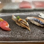Tsukiji Sushikou - 秋の3種盛り