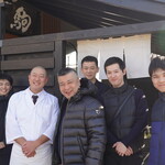 鮨駒 - 生駒親方と富小路やま岸御一行様