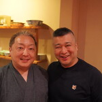日本料理 たかむら - 髙村親方と山岸大将