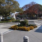 とんかつ 江戸 - 青空公園。飲み歩きの目印だった。