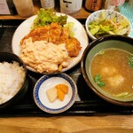 Saga Mitsusedori Sakaba Takashina - チキン南蛮定食