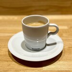 洋食 おがた - 食後はネスプレッソをブラックで