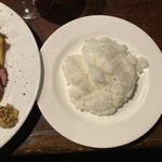 Le Sept chez IINA - ビストロではなく美味しい定食屋のご飯です。