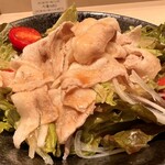 いつもの処 - 豚しゃぶサラダ