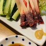 やきとり鴨平 - 鯨ベーコン