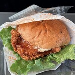 ハースブラウン - チキン南蛮バーガー的なの454円