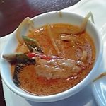 サイアムヘリテイジ東京 - 鶏肉と筍のレッドカレー