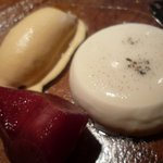 いとう - ココナツミルクのブラマンジュ、キャラメル塩アイス