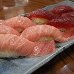 鮨大吉 - （2009/8）マグロの赤身とトロ