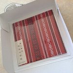 チョコレートショップ 博多の石畳 - 博多千年菓子ちょこら　　1,890円　おまけの型染め和紙