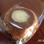 ルクープル - 2013.11.18(月)17時購入 パイ生地シュークリームは、クリーム甘過ぎ(*_*)