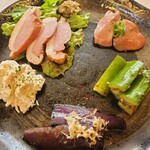 チキンバル ふぉんてーる - 本日のおすすめ5種盛り