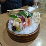 上六産直市場 - 刺身盛り合わせ6種