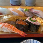 Izutarou - 小波にぎり(さざなみ) 2280円。