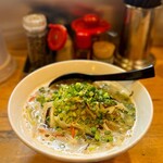 麺場　鶏源 - 鶏白湯タンメン