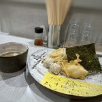 Tori Soba Masahiro - 鶏つけそば〔950円）.つけ麺を頂くのは初めてなので、なんか嬉しい。^^