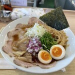 自家製麺 フラワー - 濃厚醤油➕トッピング色々！