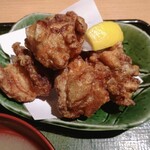 完全個室 九州料理 福蔵 - 若鶏の唐揚げアップ！