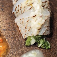 アンフォラ 村上 - 岩船産アオリイカの炙り