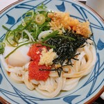 丸亀製麺 - 料理写真:明太釜玉うどん