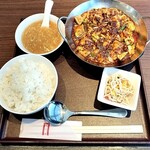 225810267 - 重慶式麻婆豆腐セット