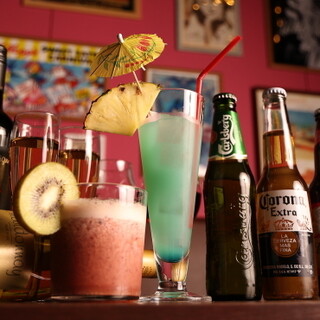 ◆Extensive drink menu including fresh smoothies and juices