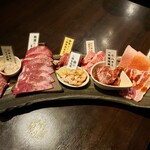 越後肉蔵堂 - お任せ盛り　3000円