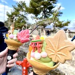 宮島うまいもの館 - 並べる