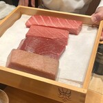 恵比寿 鮨 ふじまさ - マグロ4種類