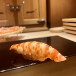 恵比寿 鮨 ふじまさ - 車エビ