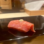 恵比寿 鮨 ふじまさ - マグロ 漬け