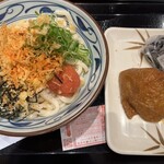 丸亀製麺 - 明太釜玉？