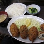 まんぷく - カキフライ定食