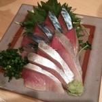 Gakudai Kakuuchi - 〆鯖刺身