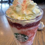 スターバックス・コーヒー - ストロベリーメリークリームフラペチーノ