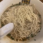 濃菜麺 井の庄 - 替え玉