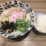 鳥そば 真屋 - 御飯セット