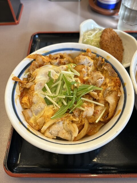 日替わりセット・エビフライの玉子とじセット編』by フックライン