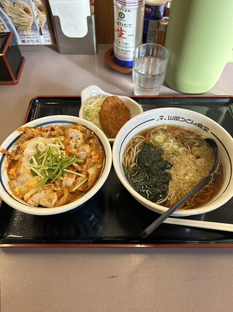 日替わりセット・エビフライの玉子とじセット編』by フックライン