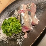 とんかつ処 岩松 - 秋刀魚のお刺身