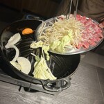 ジンギスカン 馬焼き専門店 上田屋 - ①ジンギスカン2人前　2560円