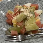 四谷 うえ村 - 自家製アイスとフルーツ各種